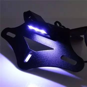 Мотоцикл для Honda CBR1000RR Fireblade 2008 2009 2010 2011 2012 2013 2014 2015 2016 рамка держателя номерного знака со светильник кой