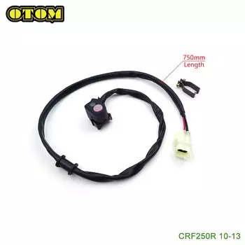 Мотоцикл для HONDA Kill Switch, новая кнопка включения/выключения двигателя Flameout CRF250F CRF110F CRF250R CRF450R, аксессуары для кроссовых велосипедов