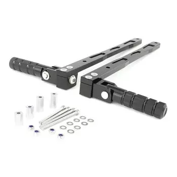 Мотоцикл для Honda Ruckus 50 Zoomer 2003-2024, опускающий кронштейн для подножки водителя, кронштейн для подставки для шоссе, кронштейн для подставки для ног вперед