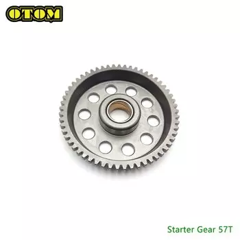 Мотоцикл для ZONGSHEN, обгонная муфта, стартер, приводная шестерня 57T CBS300 NB300 CB250-F ENDURO, аксессуары для пит-байков