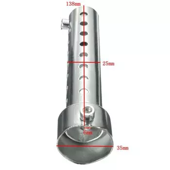 Мотоцикл может DB Killer глушитель шума шумоглушитель выхлопной трубы регулируемый глушитель 35 мм/42 мм/45 мм/48 мм/60 мм