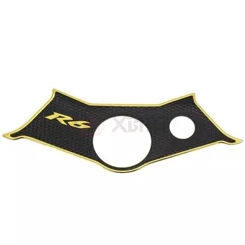 Мотоцикл Наклейка Pad тройной дерево топ зажим верхний передний конец водонепроницаемый стикер для Yamaha YZF600 YZF R6 YZF-R6 2003 2004 2005