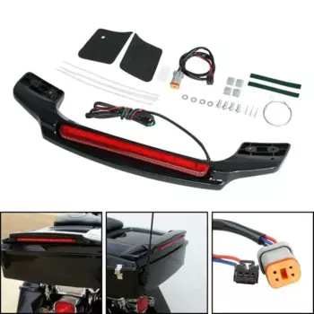 Мотоцикл со светодиодный Ной подсветкой для Harley Tour Pak Touring King, рубленая бритва, уличная электрическая скользящая FLHX FLHR 1997-2013