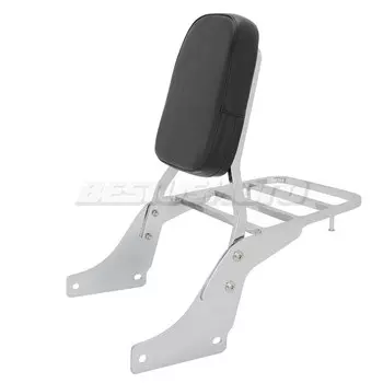 Мотоцикл спинки Sissy бар с багажной стойкой для Honda Shadow ACE Sabre 1100 VT1100 VT 1100 все годы