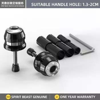 Мотоцикл Spirit Beast с апертурой 1,3-2 см, универсальная ручка, вилка, двигатель, руль, балансировочный блок, мотокросс, блок против падения, для Honda, Suzuki, Yamaha