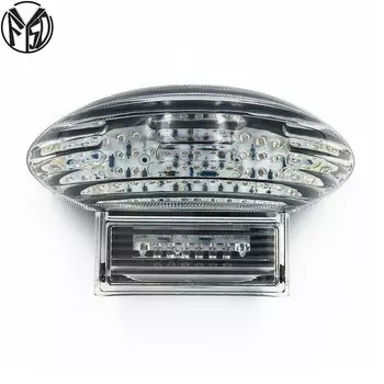 Мотоцикл светильник для Hayabusa GSX1300R 99-07 Изменение светодиодный фонарь светильник мотоцикла тормозной светильник с светодиодный сигнал поворота Катана GSX600