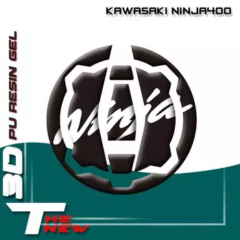 Мотоциклетная 3D колоидная крышка топливного бензобака, наклейка на подушку, защитная наклейка для Kawasaki NINJA 400 NINJA 650 NINJA 400 650