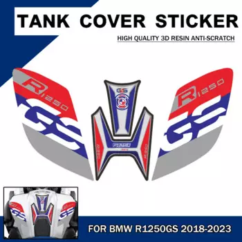 Мотоциклетная 3D наклейка на бак топлива для BMW R1250GS 2018 2019-2021 2022 2023 R1250 GS HP стильные боковые наклейки на бак