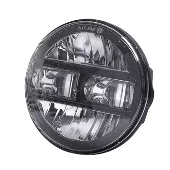 Мотоциклетная 5,75-дюймовая светодиодная фара для Harley Sportster 1200 883 Street 500 750 12 В DRL, двигатель 5-3/4 дюйма, круглая фара для проектора