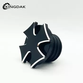 Мотоциклетная алюминиевая крышка топливного бака, бензобак, масляные колпачки с вентиляцией, декоративные для Harley Touring Road King Softail Dyna Sportster XL 1200 883