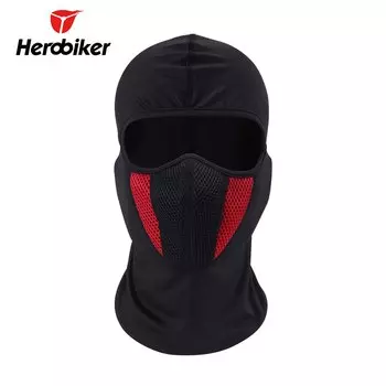 Мотоциклетная Балаклава HEROBIKER, летняя маска для мотоциклистов, защита лица, защита от солнца