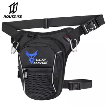Мотоциклетная боковая сумка для ног Водонепроницаемая сумка для ног с заниженной талией Пояс на бедро Сумка для мобильного телефона Поясная сумка Регулируемый ремень