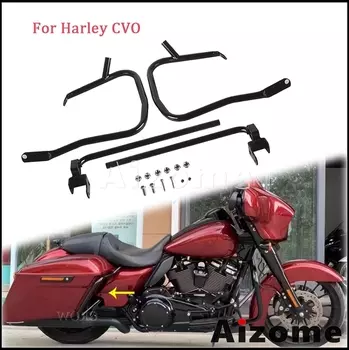 Мотоциклетная боковая защита, седельная сумка, защита от падения, опорные кронштейны для Harley CVO Street Road Glide FLTRXSE FLHXSE