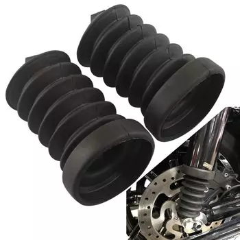 Мотоциклетная черная резиновая задняя крышка амортизатора для Harley Touring Street Electra Glide Road King 1997-2013