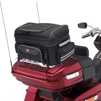 Мотоциклетная дорожная сумка для багажа, верхняя сумка, хвостовые сумки, багажник с ремнями для Touring Road King Street Glide Road Glide, аксессуары