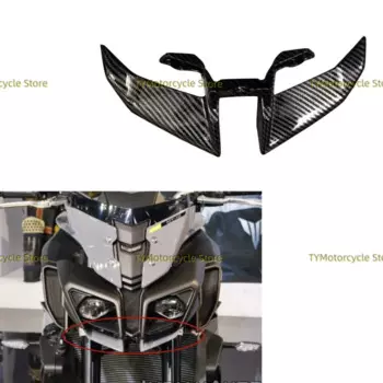 Мотоциклетная фара с покрытием из углеродного волокна, подходящая для Yamaha FZ-10 MT10 FZ10 2016 2017 2018 2019 2020