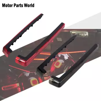 Мотоциклетная красная/дымчатая туристическая упаковка, акцентная боковая габаритная панель, светодиодная лампа для Harley Touring 2006-2022 Electra Street Glide FLH