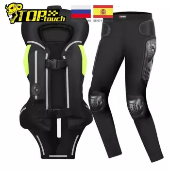Мотоциклетная куртка, дышащая мотокросс Chaqueta, светоотражающая подушка безопасности, Veste, защитные мотоциклетные штаны, оборудование для мужчин