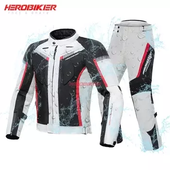 Мотоциклетная куртка мужская ветрозащитная мото езда гоночный мотоцикл летняя зимняя одежда со светоотражающими полосками защитное снаряжение костюм