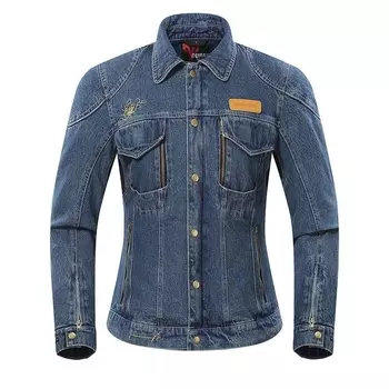 Мотоциклетная куртка с защитой от падения, износостойкая теплая Гигроскопическая и потоотталкивающая гоночная куртка