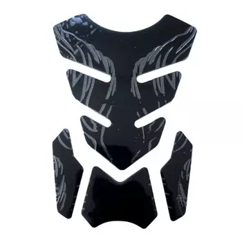 Мотоциклетная наклейка Fishbone 3D, коврик для резервуара, масляная Защитная крышка для vстрома 650 Ktm Duke 390, Светоотражающая наклейка Suzuki Gsr 600