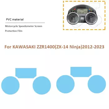 Мотоциклетная пленка для защиты от царапин, защитная пленка для экрана для KAWASAKI ZZR 1400 ZZR 1400 Ninja ZX-14 ZX14 ZX 14 2012-2023
