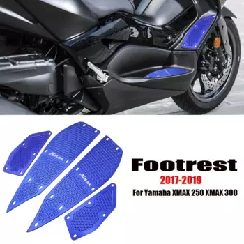 Мотоциклетная подставка для ног X MAX, подушечки для ног, педали для Yamaha XMAX 300 XMAX 400 XMAX 250 XMAX 125 2017 2018 2019, аксессуары