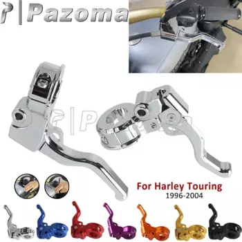Мотоциклетная ручка 1 "25 мм, левый рычаг сцепления для Harley Touring Electra Glide Classic FLHTC/I Standard FLHT/I Ultra FLHTCU/I