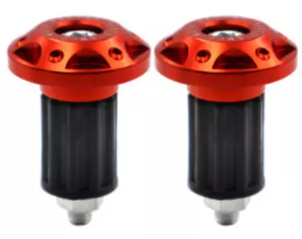 Мотоциклетная ручка, концы, ручки, металлический руль с ЧПУ, противовес, слайдер, ручки для мотоцикла, аксессуары для велосипеда для грязи