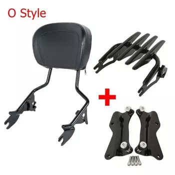 Мотоциклетная съемная спинка, багажник для Harley Road King Street Glide Electra Glide Standard CVO 2014-2024