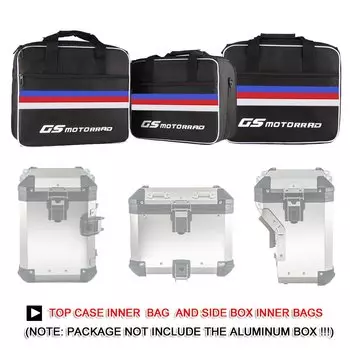Мотоциклетная седельная сумка для BMW R1250GS ADV LC R1200GS F850GS F750GS F800GS 2018-2025, внутренняя сумка для багажа, расширяемые седельные сумки