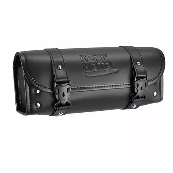 Мотоциклетная сумка для инструментов, сумка для вилки, ретро седельная сумка из искусственной кожи, боковая сумка, водонепроницаемая сумка для инструментов для Cruiser Sportster XL 883 Softail Dyna