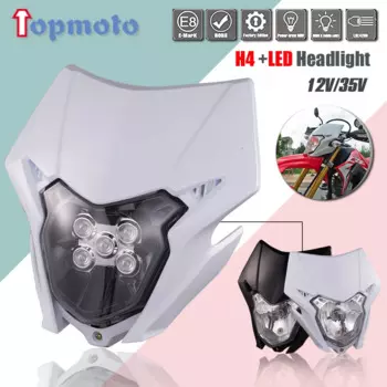 Мотоциклетная светодиодная фара, головная лампа, Ранняя фара для Honda KTM EXC EXCF SXF XC XCF MX, фара для велосипеда-внедорожника, эндуро