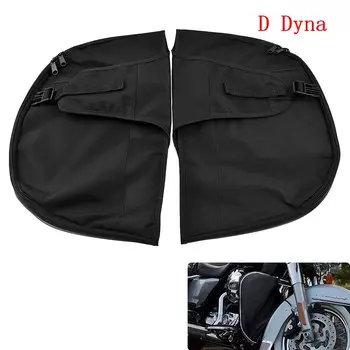 Мотоциклетная теплая сумка для ног, черная Водонепроницаемая нейлоновая сумка для Harley Sportster XL Softail Touring Road king Dyna FXD