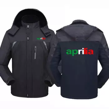 Мотоциклетная ветровка Aprilia 2023водонепроницаемая теплая уличная парная утепленная одежда для защиты от холода куртки для альпинизма пальто