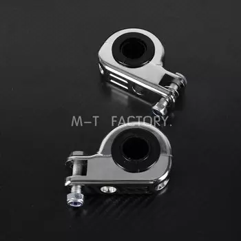 Мотоциклетная защита двигателя 1,25 дюйма 32 мм, подножка для шоссе, зажимы для подножек, крепления для Harley Dyna Touring для Yamaha, Honda