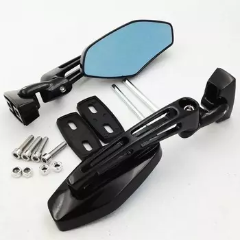 Мотоциклетное боковое зеркало заднего вида для Suzuki TL1000R 1998-2003 TL1000S 1997-2003 ZX6R 2000-2012 ZX9R 1994-2003 ZX10R