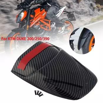 Мотоциклетное карбоновое переднее крыло, задний удлинитель для DUKE 200 DUKE 250 DUKE 390 2017 2018 2019 2020 2021 DUKE 790