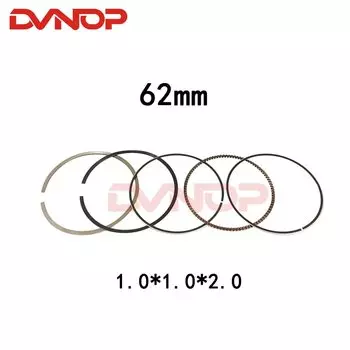 Мотоциклетное кольцо поршня 14 мм 1,0*1,0*2,0 мм для Suzuki GS125 GN125 GS GN 125 EN125 TU125 GS150 с большим отверстием 62 мм TO150cc