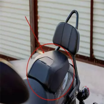 Мотоциклетное пассажирское сиденье для индийского Super Chief Dark Horse Bobber 2022-2025, кожа высокого качества