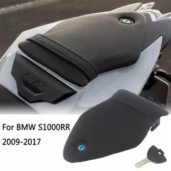 Мотоциклетное пассажирское сиденье, седло, задний кронштейн, ключ для BMW S1000RR 2009-2017 2016 2015 2014 2013 2012 2011 2010