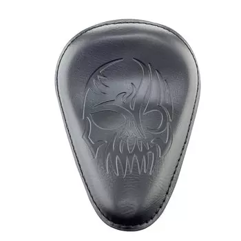 Мотоциклетное сиденье для водителя из искусственной кожи с черепом + пружинный кронштейн 3 дюйма для Harley Sportster Bobber Chopper 883 XL883L XL883C XLH1200