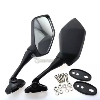 Мотоциклетное зеркало, черное боковое зеркало заднего вида для Yamaha YZF600 YZF R1 R6 R3 R125 R25 R15 2003 2004 2005 2006 2007 2008 2009