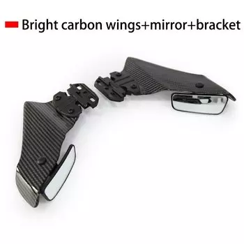 Мотоциклетное зеркало для Ducati 916 996 998 999 Panigale 1198 1098 1199 R 749, модифицированные вращающиеся зеркала заднего вида с крыльями ветра