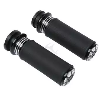 Мотоциклетные 1-дюймовые электрические ручки руля для Harley Touring Road Glide Street Glide FLTR 2008-2020