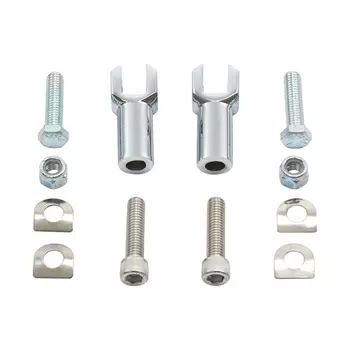 Мотоциклетные 2,25-дюймовые подножки для заднего пассажира, подножки, опорные крепления, комплекты скоб для Harley Softail 2000-2006