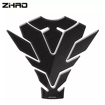 Мотоциклетные 3D наклейки для топливного бака, защитные наклейки, наклейки для Z1000SX 2017 2018 Fishbone, защитные наклейки