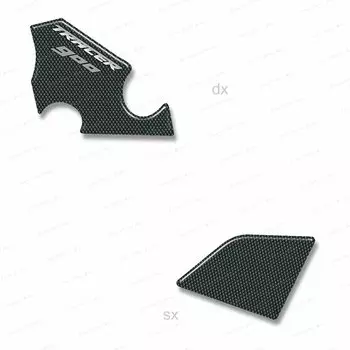 Мотоциклетные аксессуары, 3D резиновые наклейки, защита для пятки, Защитная Наклейка для YAMAHA TRACER 900
