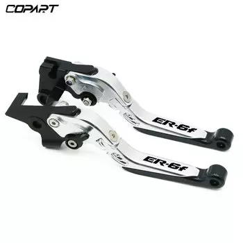 Мотоциклетные аксессуары CNC регулируемые складные выдвижные рычаги тормозной муфты для Kawasaki ER-6F ER 6 F ER6 F ER6F 2009-2016