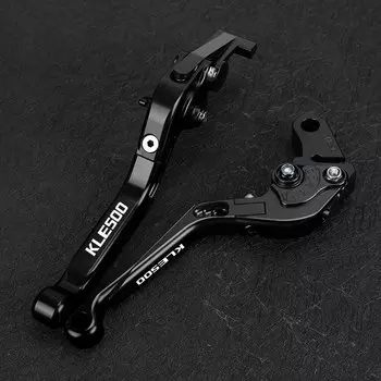 Мотоциклетные аксессуары для KAWASAKI KLE500 KLE 500 1991-2007, складные рычаги тормоза и сцепления, ручки руля, рукоятки